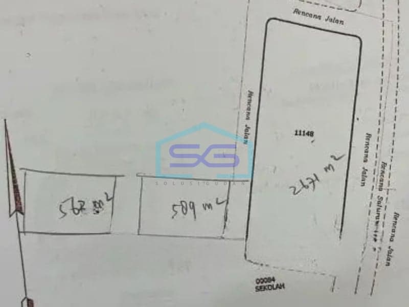 Commercial Land For Sale Kalideres, West Jakarta Land Area 3823 sqm Ready to Occupy