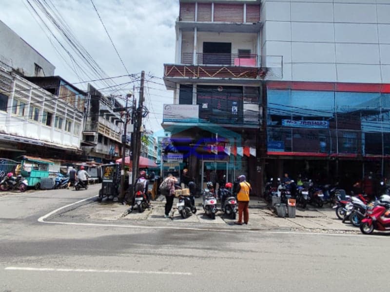 Disewakan Ruko 4 Lantai Jalan Letkol Iskandar Palembang Cocok Buat Usaha! LB 300m2
