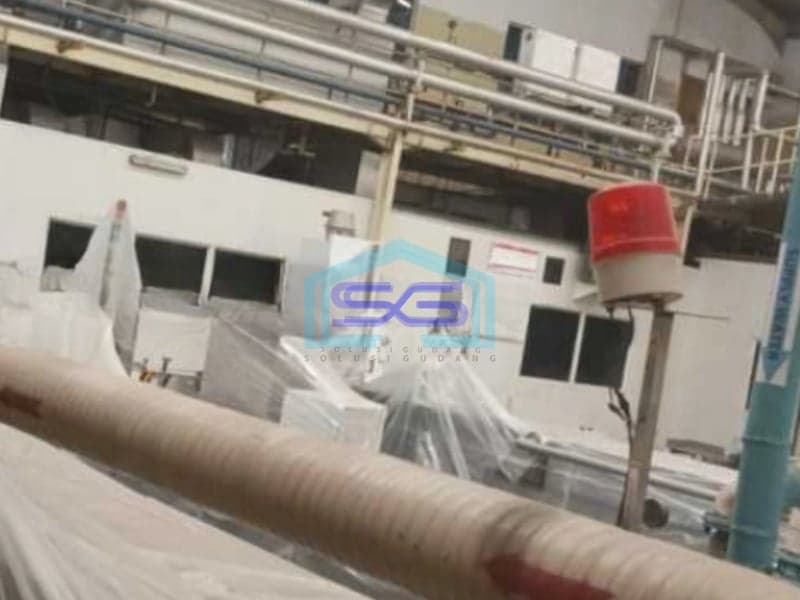 Dijual Pabrik Lokasi Kawasan Industri Keroncong Tangerang Siap Huni LT 1,2 Hektar