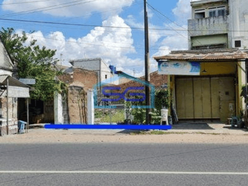 Dijual Tanah strategis pinggir jalan raya dr. radjiman laweyan solo