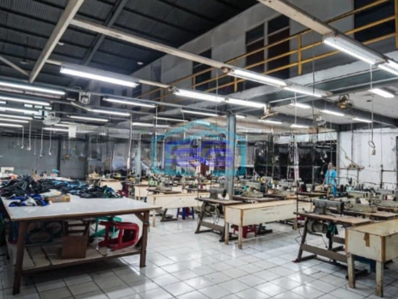Dijual Pabrik Textile Di Cikupa Siap Pakai Lokasi Bagus Tangerang Luas Bangunan  1240 m²
