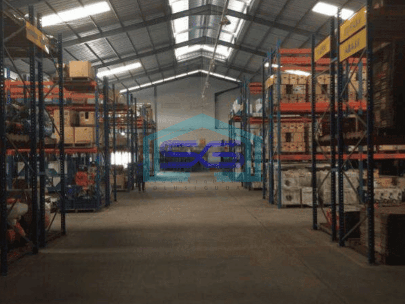 Disewakan Gudang Bitung Curug Siap Pakai ada racking