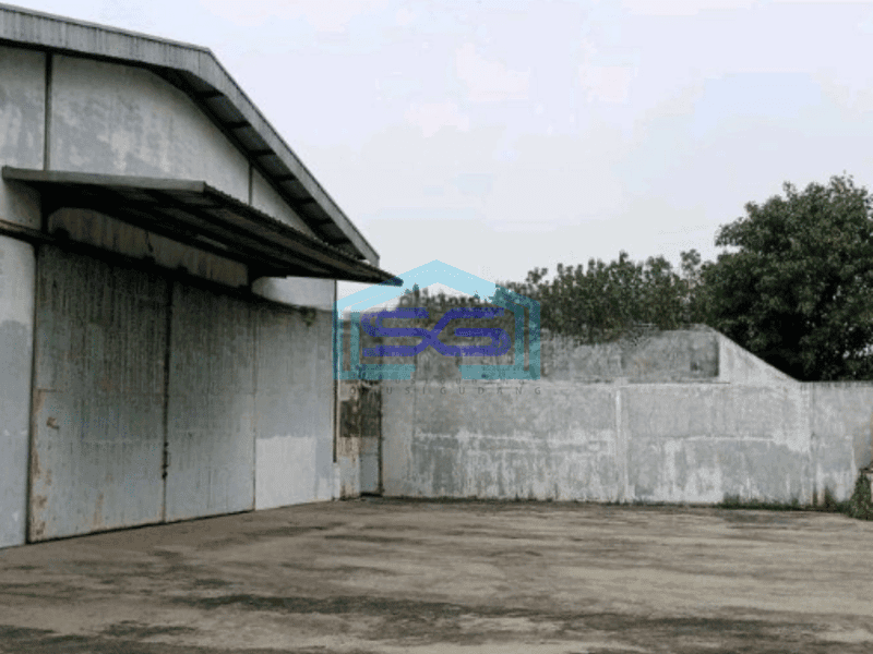 Dijual Gudang Akses Containe 40 Feet Luas Bangunan  2012 m² di Sepatan Tangerang