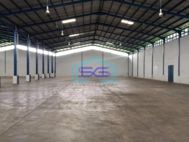Disewakan Gudang 6 Pintu Di Kawasan Industri Cikarang Bekasi Luas Bangunan 9300m2