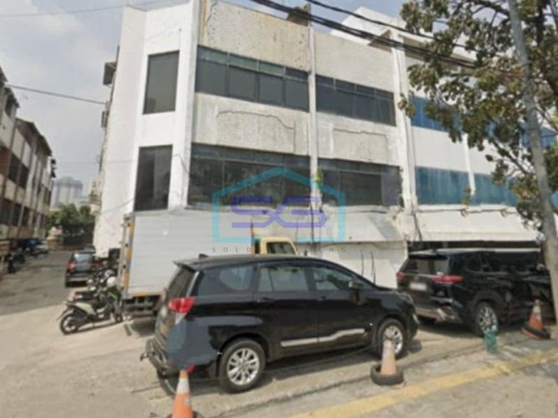 9 Adjacent Shophouses for Sale on Jl. Lodan Ancol North Jakarta 4 Floors Land Area 660m2