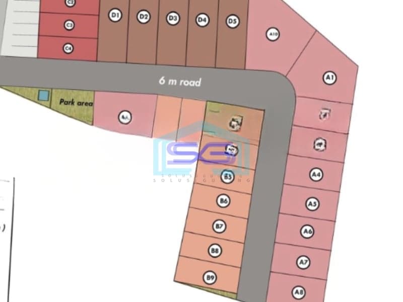 Dijual Tanah Luas  3033 m² Lokasi Bekasi