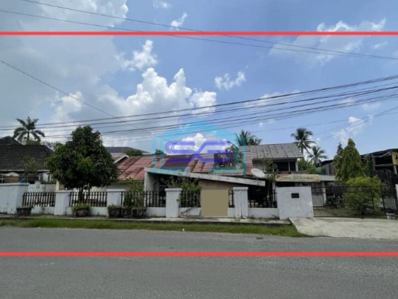 Dijual Tanah Bonus Bangunan di Pinggir Jalan Makrayu Kambang Iwak Palembang