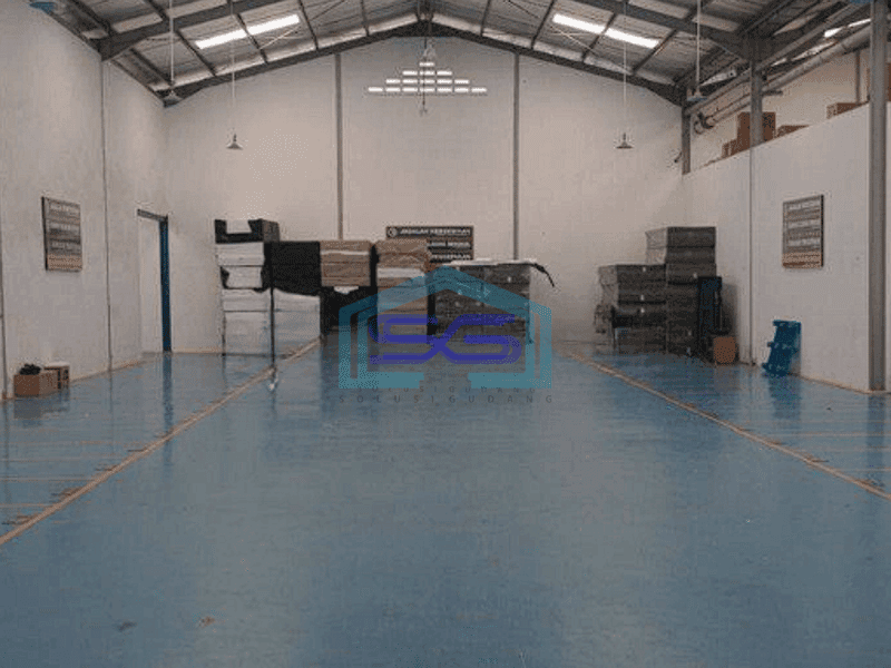 Dijual Gudang Kondisi Rapi Siap Pakai di Cakung Jakarta Timur Lantai Epoxy LT 2750m2