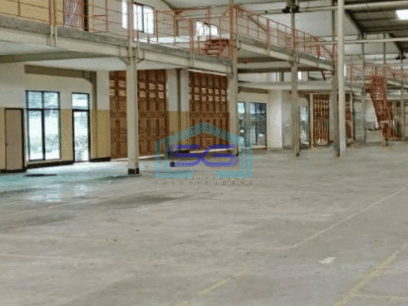 Disewakan Gudang Luas Bangunan  5000 m² Akses Container 40 Feet di Balaraja Tangerang
