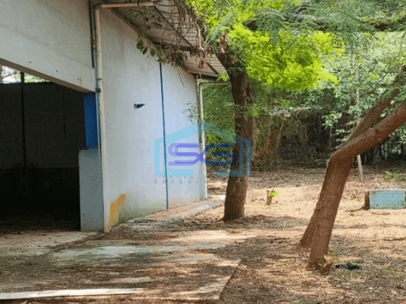 Dijual Tanah Kavling Bonus Bangunan Gudang Di Legok Tangerang LT 2527m2