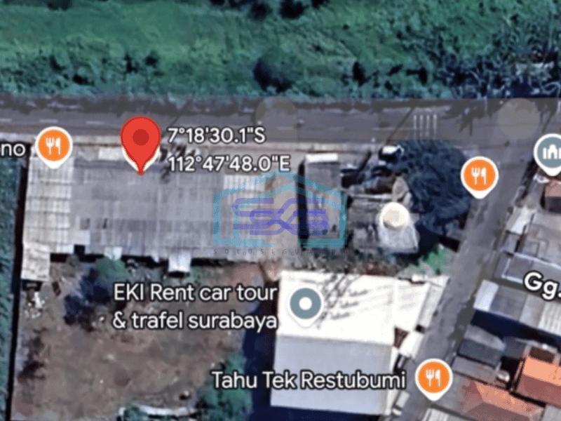 Dijual Tanah Di Wonorejo Dekat Merr Samping Perbanas Luas Tanah 2000 m²