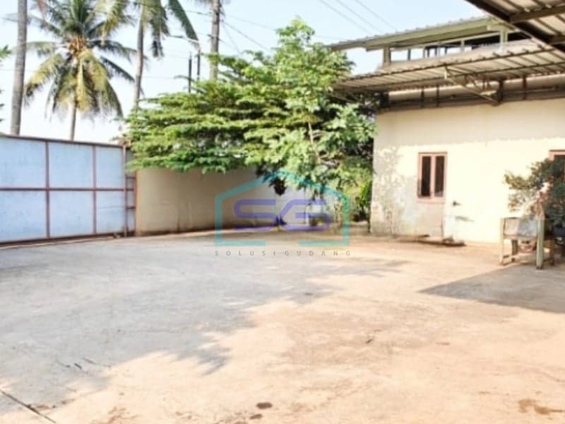 For Sale Industrial Warehouse with SHM Permit in Teluk Naga Tangerang Land Area 1500m2