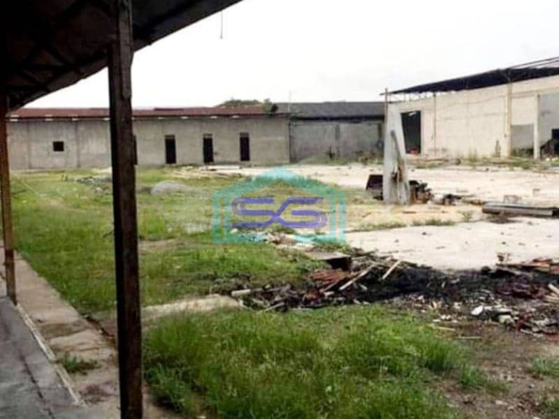 Dijual Tanah Bangunan Ex Pabrik Di Teluk Naga Tanggerang LT 4000m2