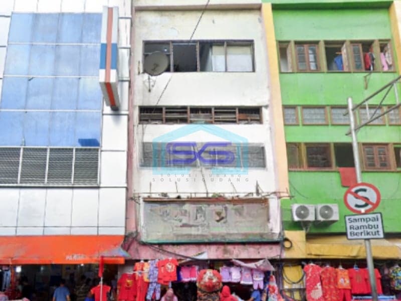 Dijual 3 Ruko Gandeng Pancoran Glodok Taman Sari Jakarta Barat LB 1200m2