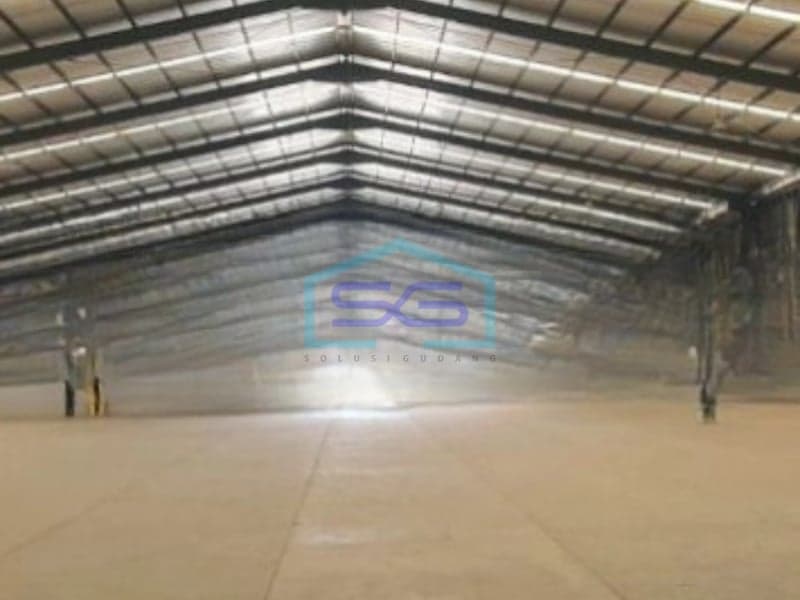 Disewakan Gudang Luas Tanah 6300 m² Lokasi di Kosambi Tangerang