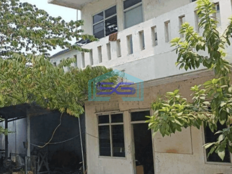 Dijual Gudang Ada Kantor Lokasi Strategis di Dadap Tangerang Luas Bangunan  1500 m²