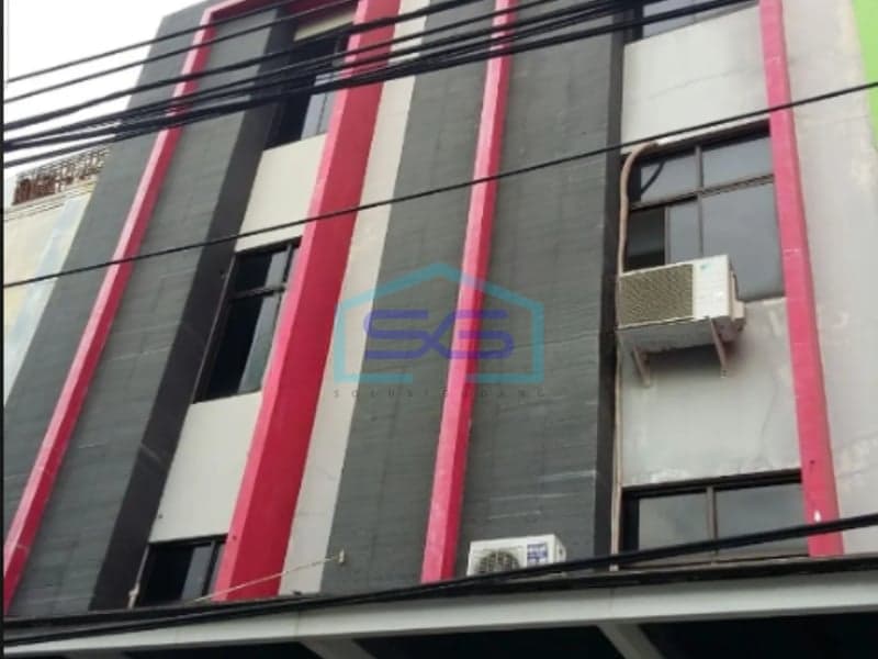 Disewakan Ruko di Jalan Biak, Roxy Jakarta Pusat Luas Bangunan 73 m2
