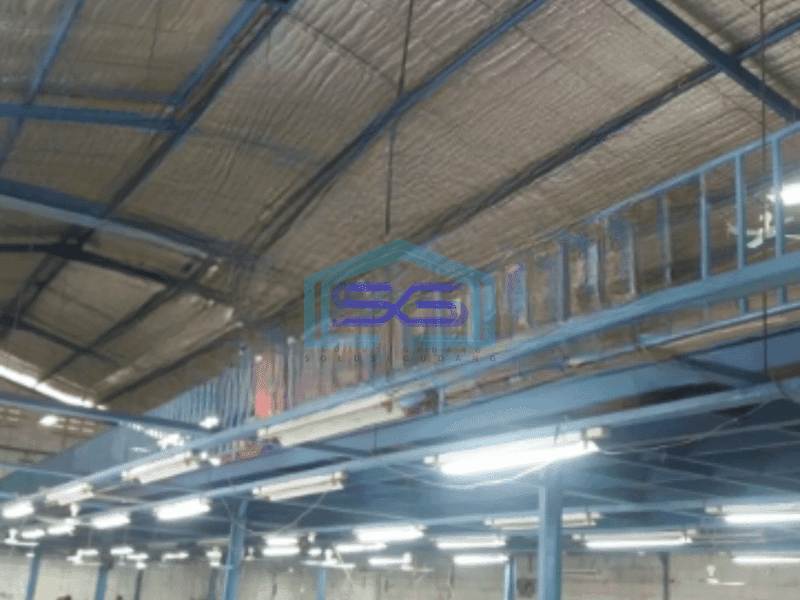 Dijual Murah Gudang Luas Bangunan  1200 m² di Periuk Tangerang