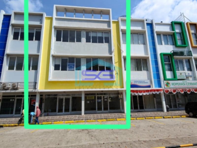 Disewakan Ruko Jumbo di Banyuasin Sumatera Selatan Luas Bangunan 450m2