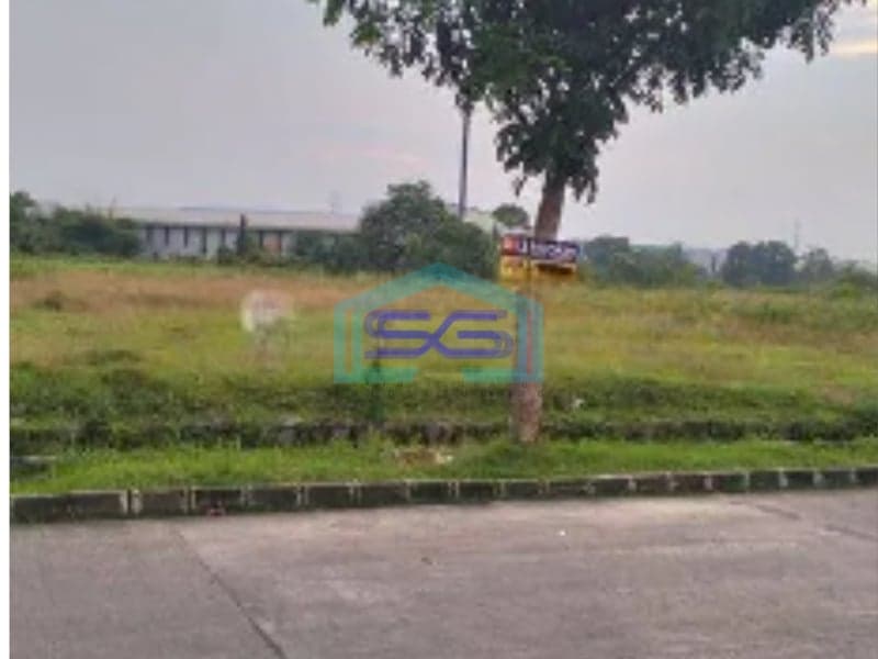Dijual Tanah Kavling Industrial Eastate Milenium Siap bangun di Tigaraksa Tangerang LT 16200m2