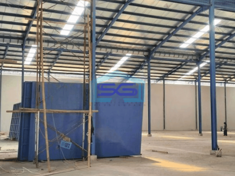 Disewakan Gudang Baru Luas Bangunan 1122 m² di Klapanunggal Bogor
