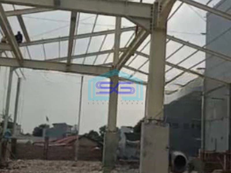 Disewakan Gudang Luas Bangunan 600 m² Lokasi di Tangerang