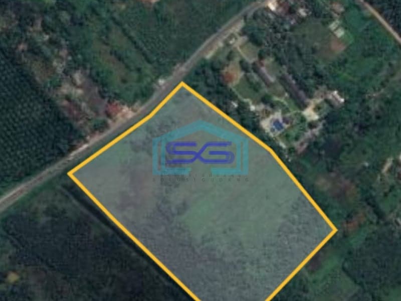 Dijual Tanah Luas 56115m2 Posisi pinggir Jalan Negara Palembang - Indralaya