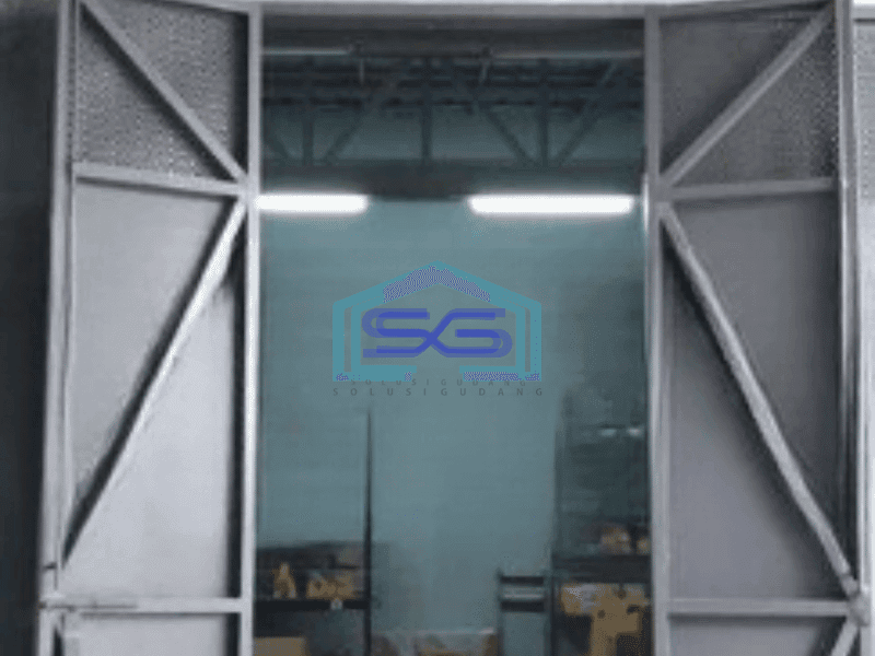 Dijual Gudang 1 Lantai di Melati Mas Tangerang Selatan Luas Bangunan  136 m²