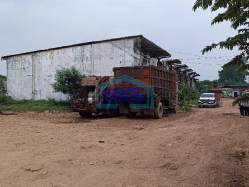 Dijual Tanah Kavling dan Rangka Gudang di Bantar Gebang Bekasi Luas Tanah 26110m2