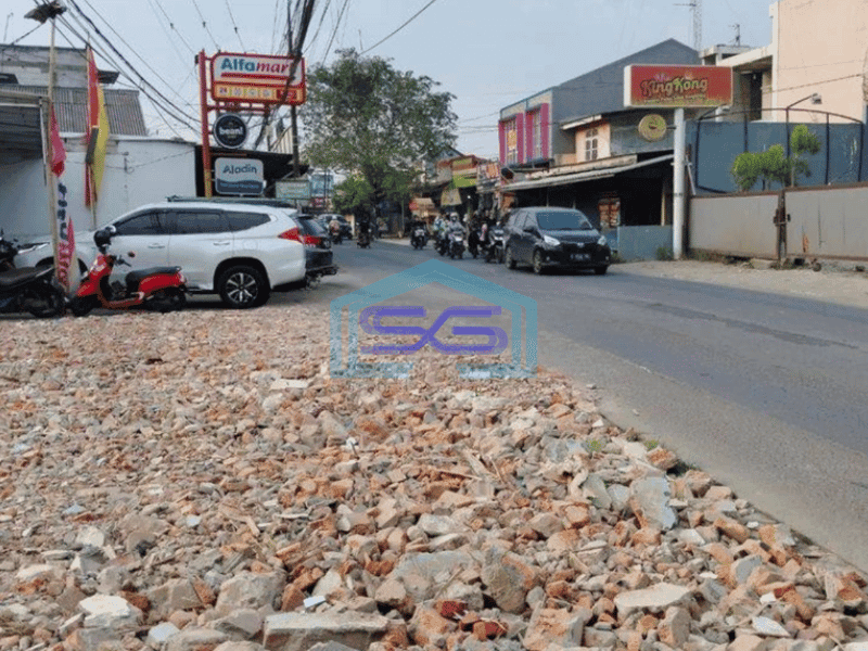 Dijual Tanah Lokasi Pinggir Jalan Raya Setu Bekasi LT 3755m2