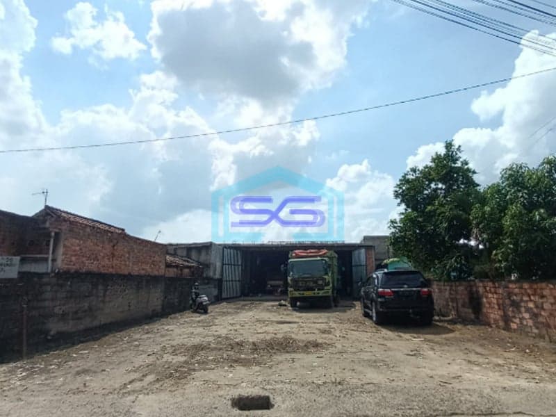 Dijual Tanah + Gudang di Jalan Gotong Royong Sako Baru Palembang