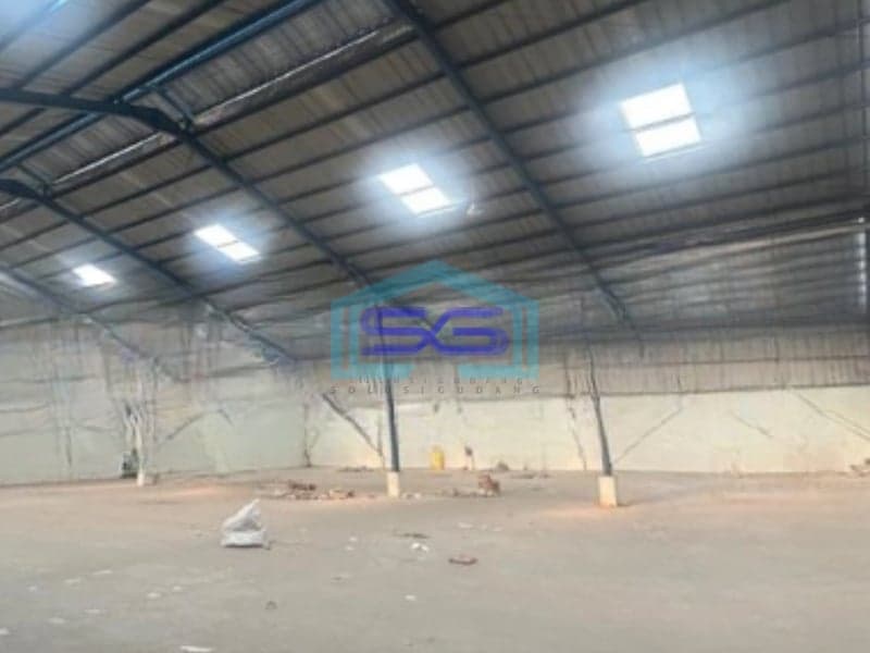 Disewakan Gudang Luas Tanah  1600 m² Lokasi Bebas Banjir di Tangerang