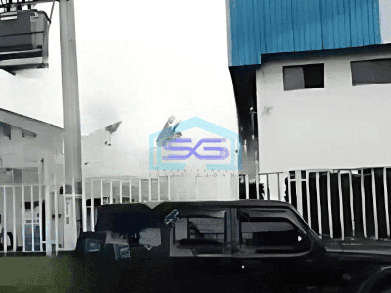 Dijual Gudang Murah Luas Bangunan 1152 m² Lokasi Tigaraksa Tangerang