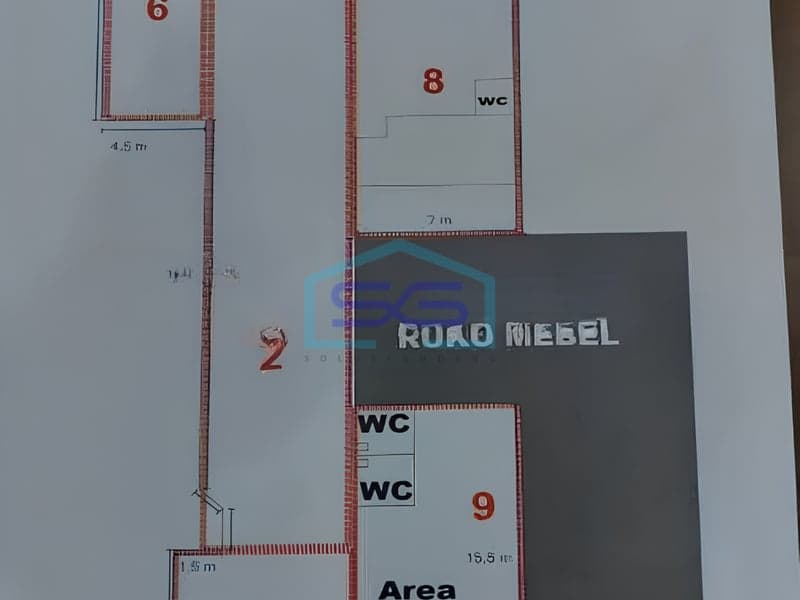 Dijual Tanah Strategis di Gambir Jakarta Pusat Luas Tanah 700 m²