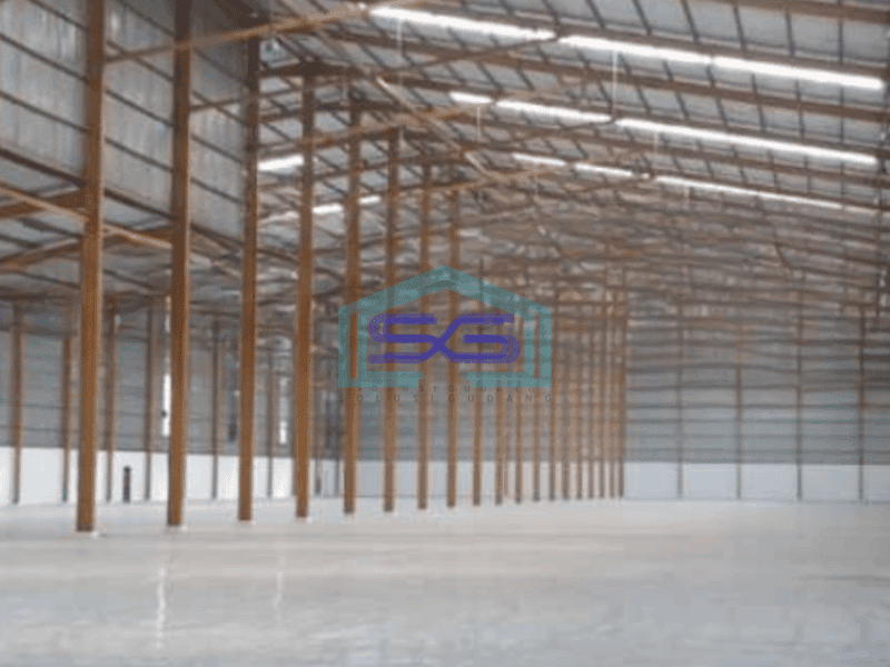 Dijual Gudang Akses Container 40 Feet Luas Bangunan 17000 m² di Cimanggis Depok