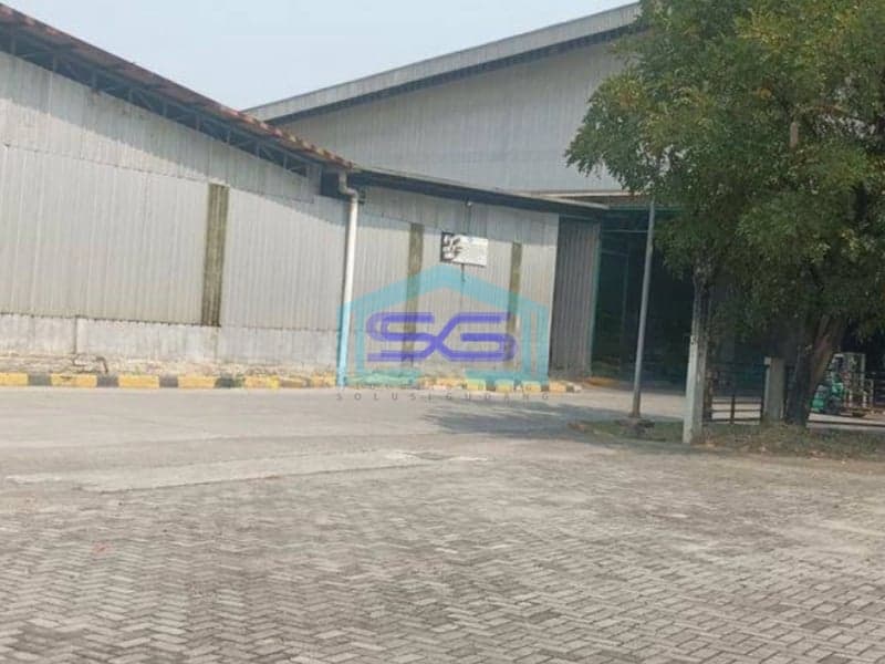 Disewakan Gudang Murah 1080m2 Strategis Pinggir Jalan Komplek Pergudangan Tol Cibitung Bekasi