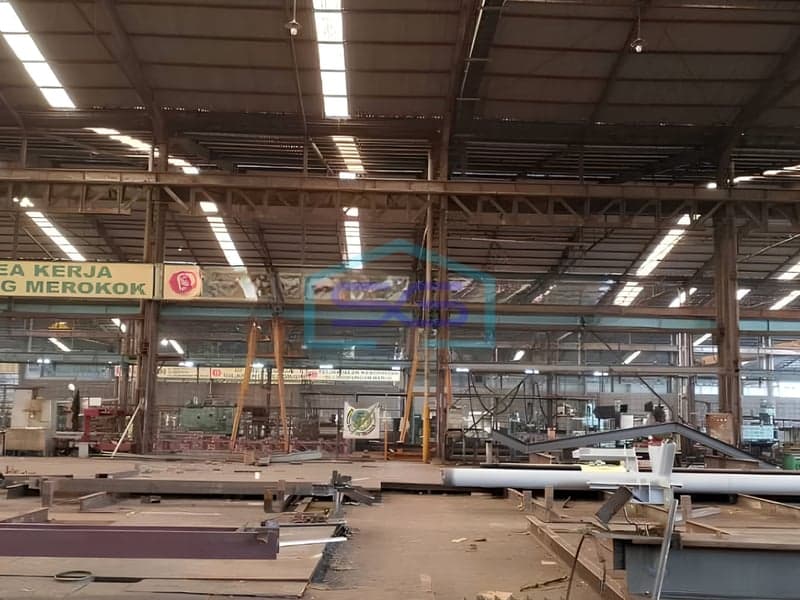 Steel Construction Factory for Sale in Jayanti Tangerang Banten Land Area 71000 m²