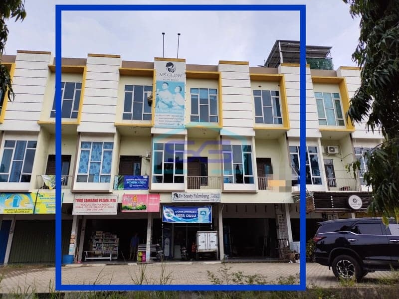 Dijual Ruko Strategis Kawasan Kota Palembang, Sumatera Selatan Luas Tanah 372 M²