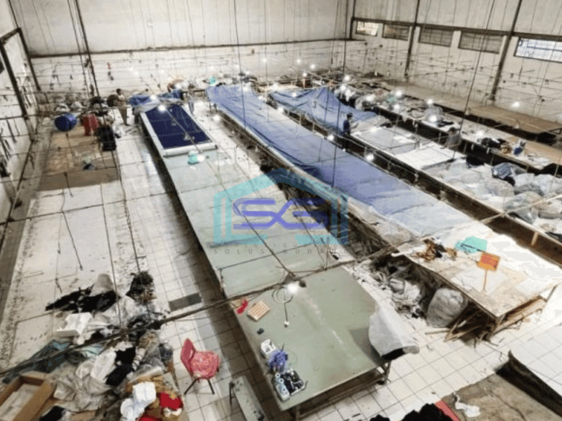 Disewakan Gudang Di Raya Peranci Dadap Kosambi Tangerang Luas Tanah 3640 m²