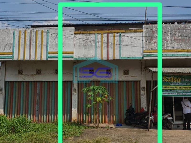 Dijual Ruko 2 Lantai di Jalan Sosial Gandus Palembang