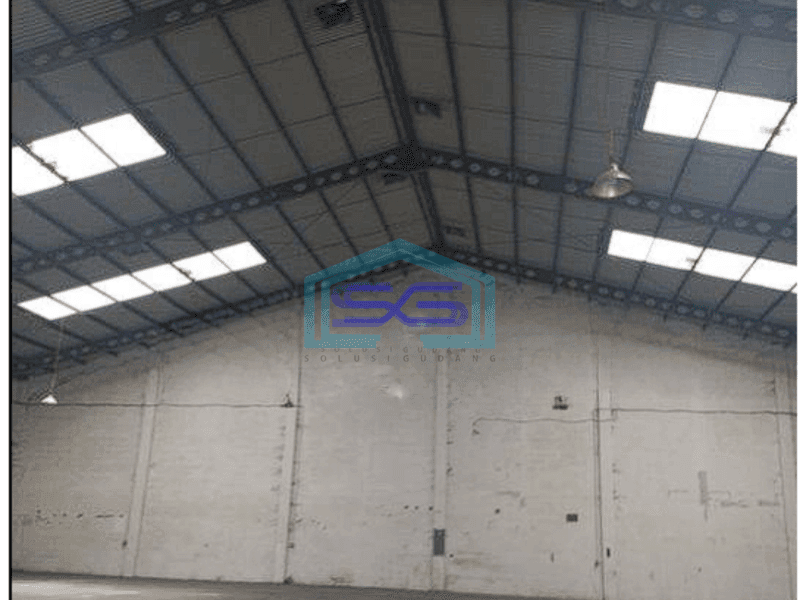 Dijual gudang besar muat container 40 feet di Jatake
