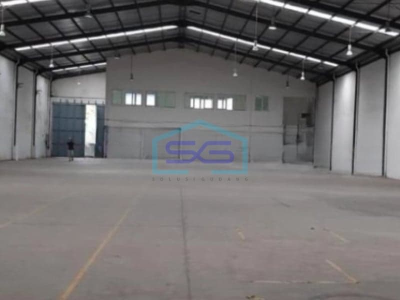 Disewakan Gudang Luas Tanah 1840 m² Lokasi Bebas Banjir di Cikarang