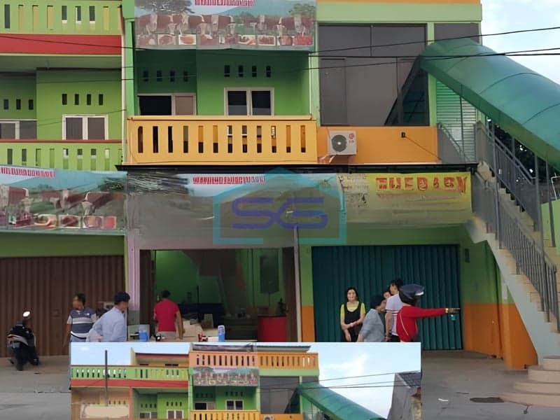 Dijual Ruko 3 lantai strategis dan ramai di Cibodas, Kota Tangerang LT 82 m²