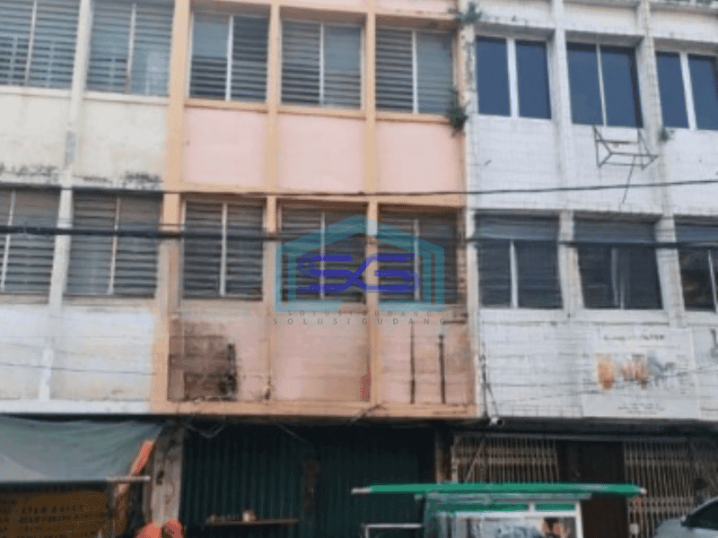 Disewakan Ruko 3 Lantai Luas Bangunan  330 m² di Pasar Baru Jakarta Pusat