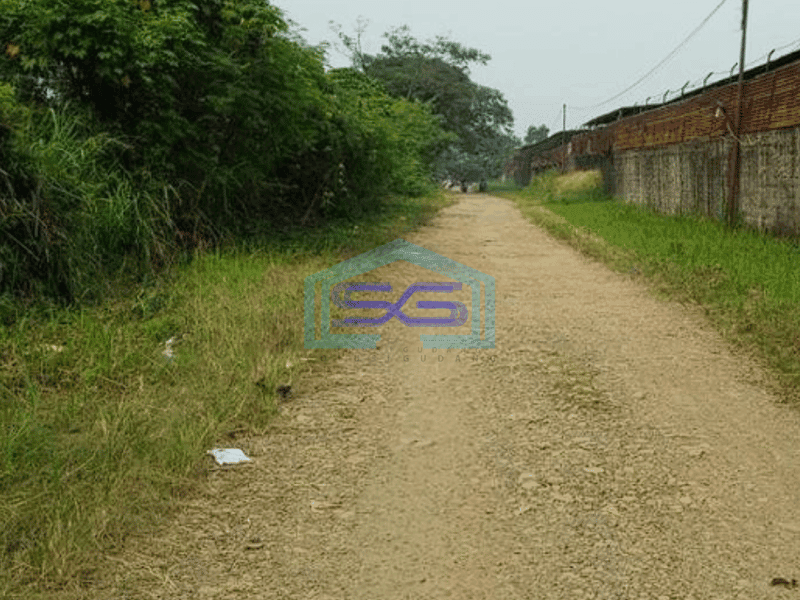 Dijual Tanah Industri Bisa Masuk Kontainer 40 FT di Jati Uwung Tangerang LT 5158m2