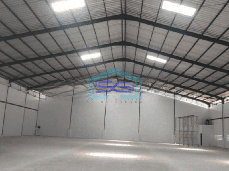 Disewakan Gudang Luas Bangunan  1104 m² di Cikande Serang Akses Container 40 Feet
