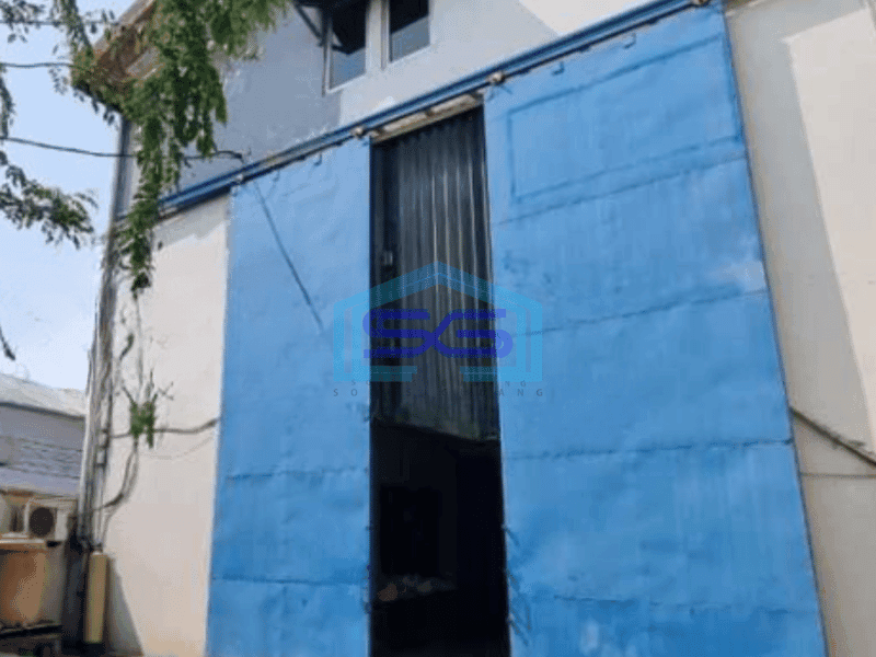 Dijual Gudang Siap Pakai Luas Bangunan 396 m² Lokasi Dadap Tangerang
