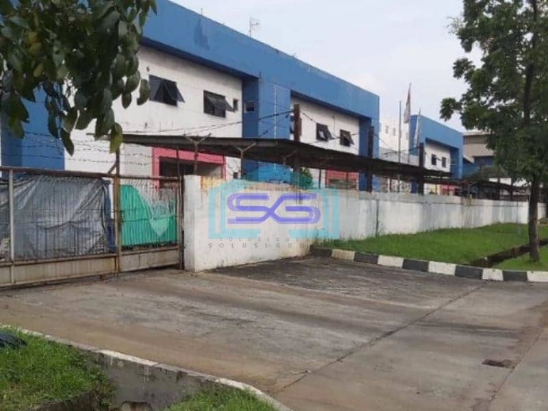 Dijual Gudang Harga Murah Zona Industri Jababeka 2 Daerah Cikarang Bekasi LT 6516m2