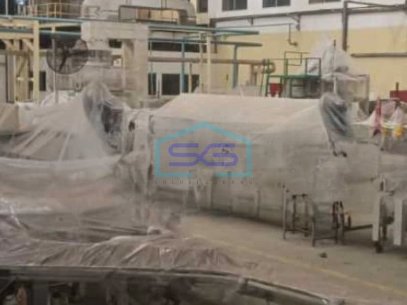 Dijual Gudang Pabrik Luas Bangunan 9000 m² Siap Huni Lokasi Tangerang