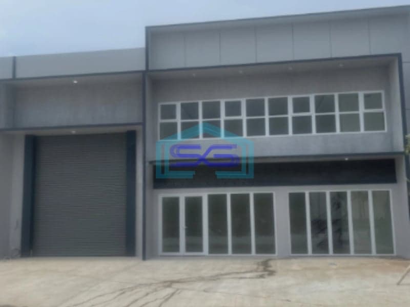 Disewakan Gudang Gandeng Legok Tangerang Dekat Exit Tol Luas Bangunan 720m2